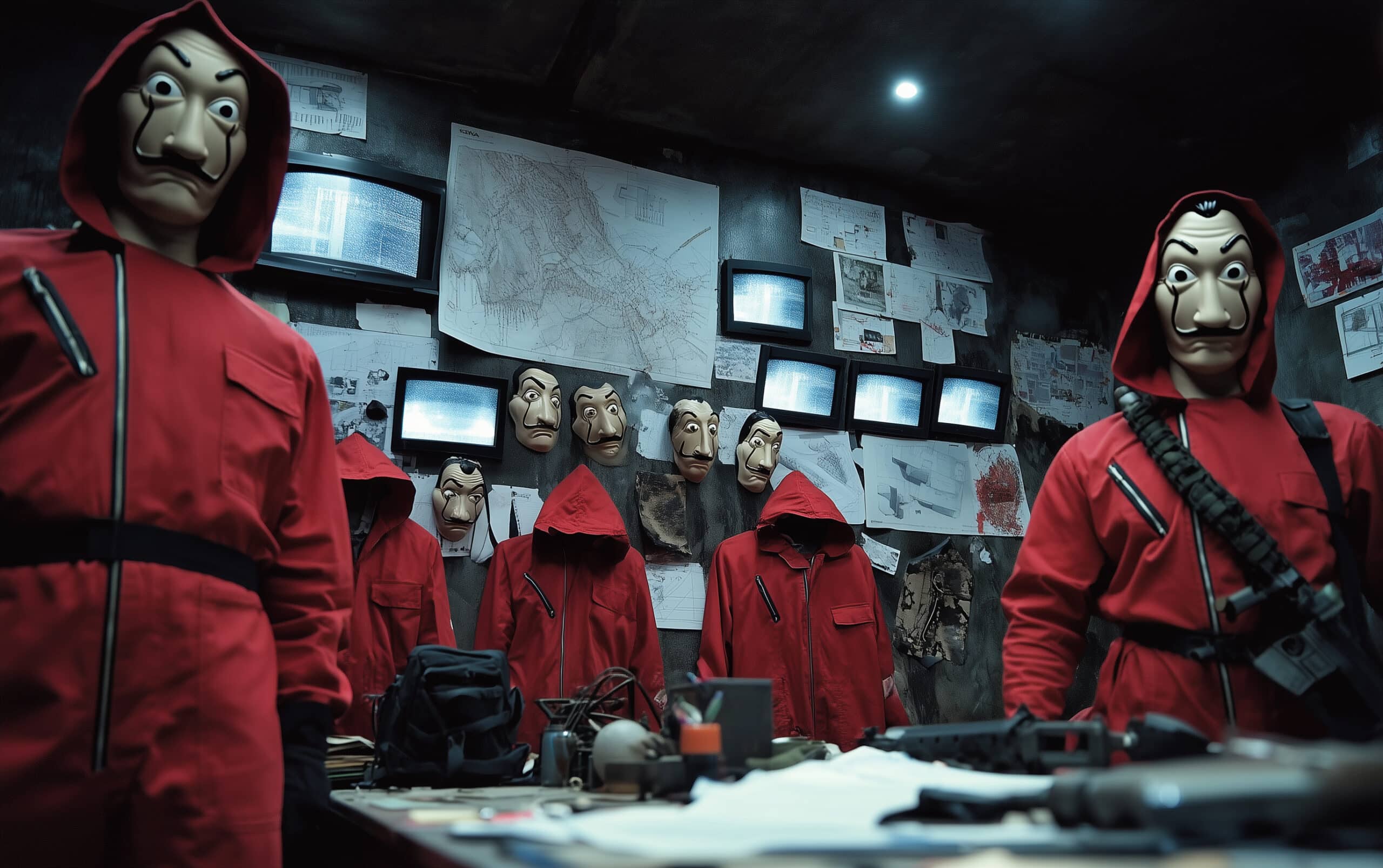 La Casa de Papel - Réserver une escape room